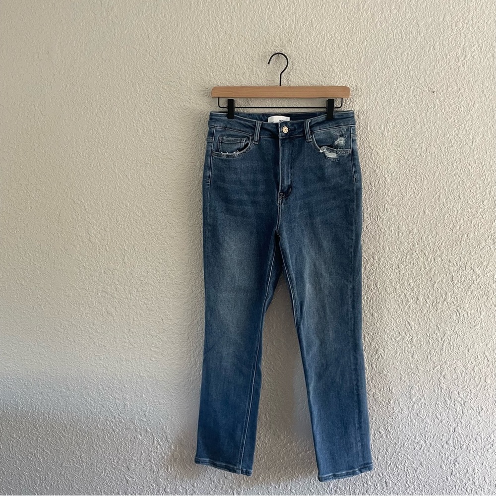 Vervet High Rise Distressed Jeans - Picture 10 of 16